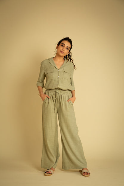 The Valencia Sage Green Co-Ord Set