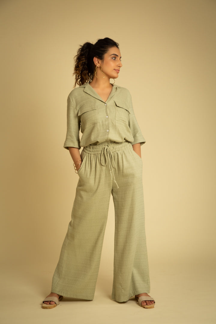 The Valencia Sage Green Co-Ord Set