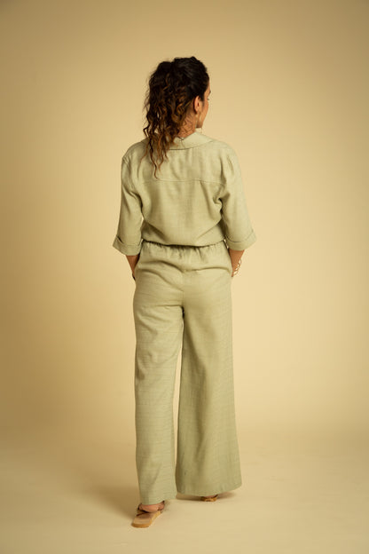 The Valencia Sage Green Co-Ord Set