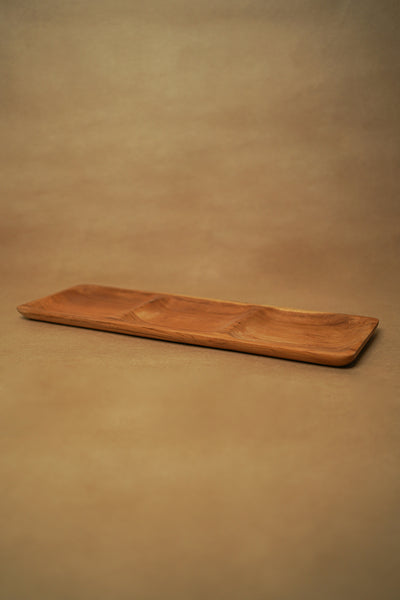 Wood plate