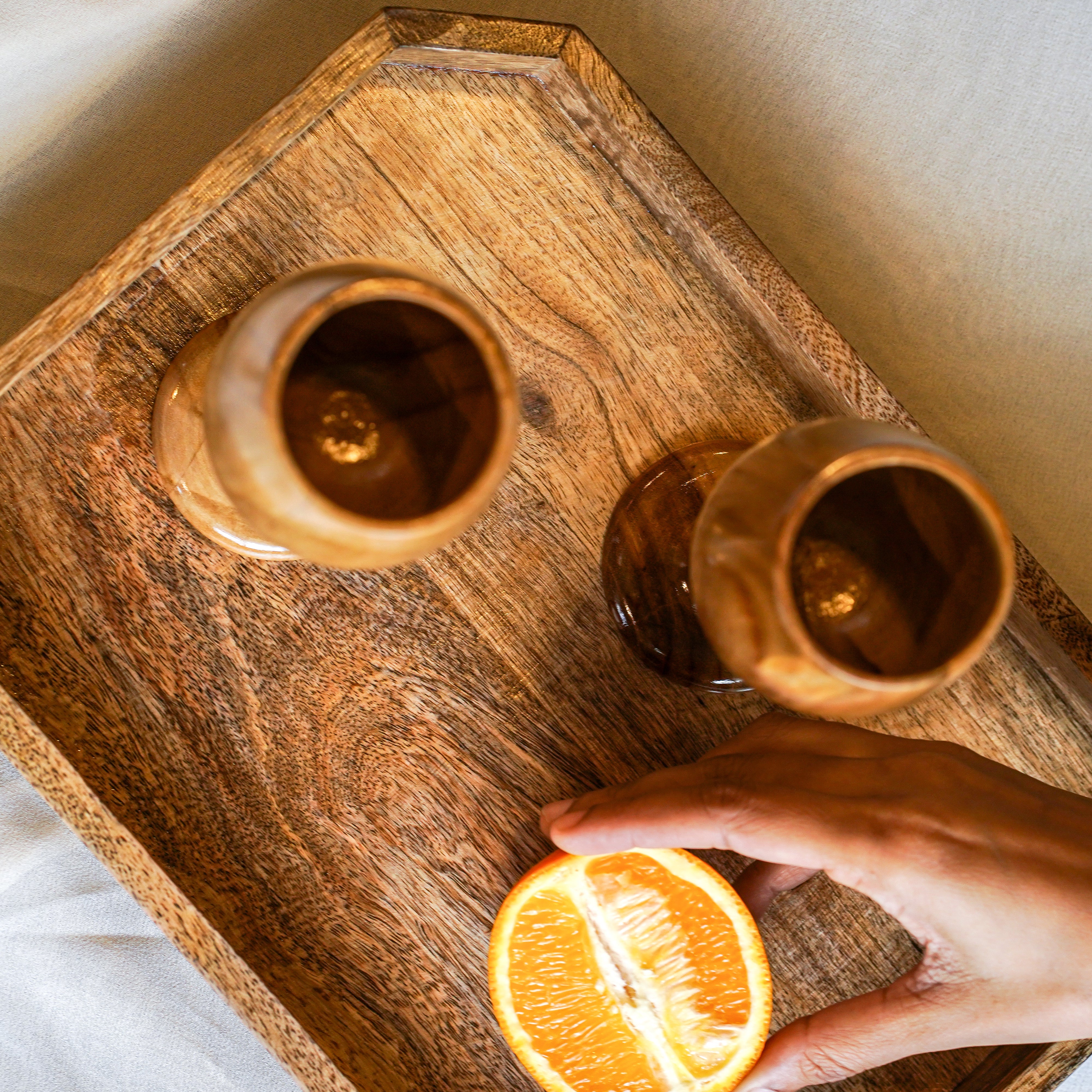 Hexagon Shape Platter