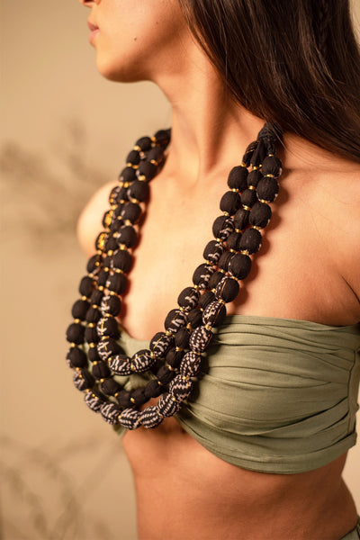 Afro Black Boho Necklace