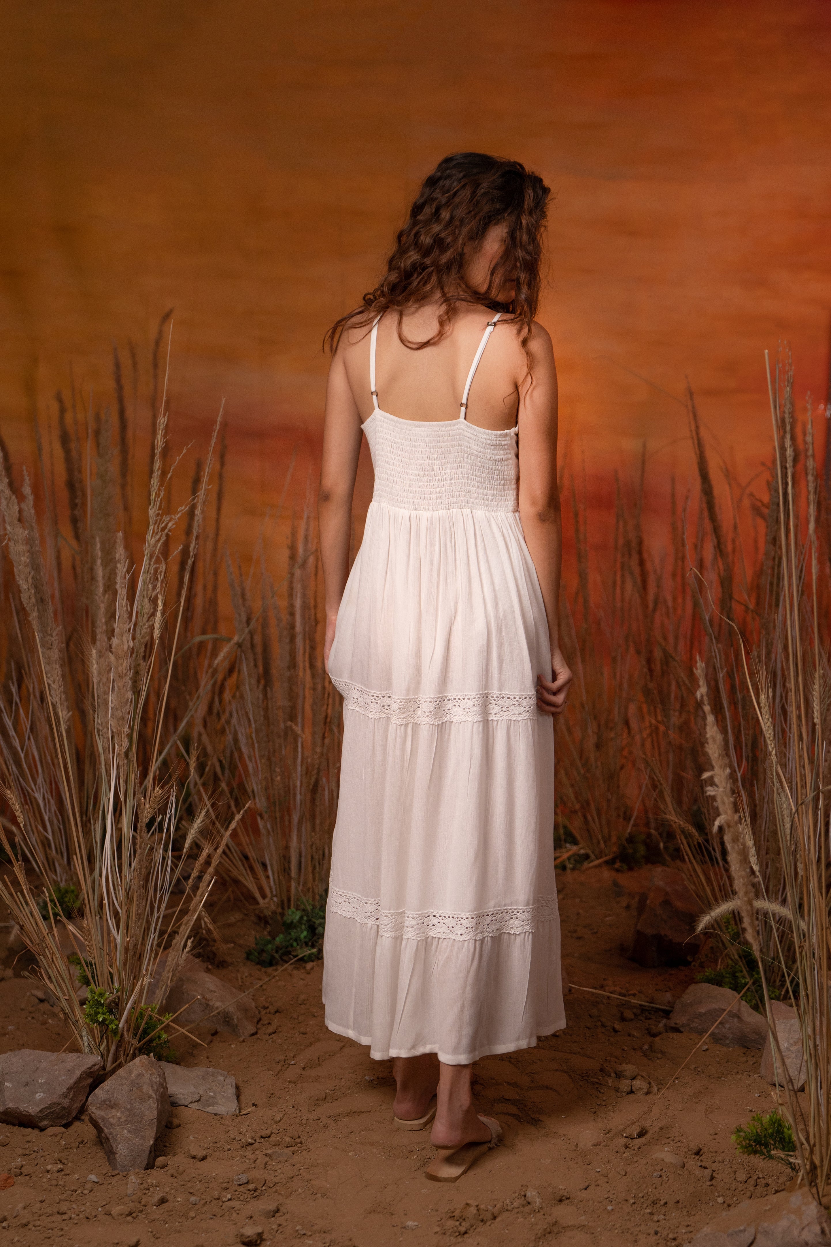 White Lace Maxi - labelreyya